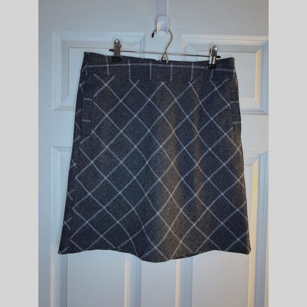 Plaid A-Line Preppy Mini Skirt by Merona